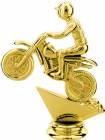 4 1/2" Motocross Gold Trophy Figure