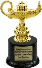 5 1/4" Lamp of Knowledge Trophy Kit with Pedestal Base
