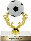 5 3/4" Color Soccer Ball Trophy Kit