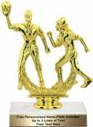 6 1/2" Female Double Softball Trophy Kit