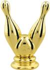 Gold 3 1/2" Bowling Ball / Pins Trophy Figure