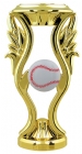 6" Color Baseball Trophy Riser