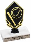 5 3/4" Black Gold Baseball Trophy Kit