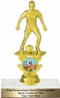 6 1/4" Male Soccer Motion Graphic Trophy Kit