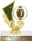 5 1/4" Football Spinning Trophy Kit