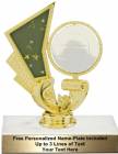 5 1/4" Volleyball Spinning Trophy Kit