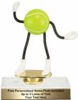 5 3/4" Trophy Dude Bendable Tennis Trophy Kit