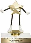 5 3/4" Trophy Dude Bendable Star Trophy Kit