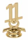 2 1/2 inch Gold Circle 11 Yeardate Trim