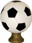 10 1/2" Color Soccer Ball Resin