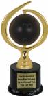 8" Spinning Soft - Bowling Trophy Kit w/ Pedestal Base