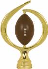 Gold 6" Spinning Soft - Football figure