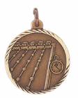 Swimming 1-1/4" Sunray Medal