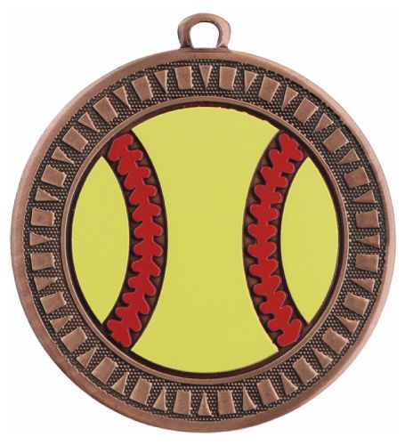 2 3/8" Softball Velocity Series Award Medal #4