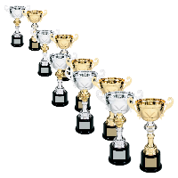 10 Gold Metal Cup Trophy  200 Series Metal Trophy Cups from