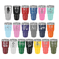 30oz Polar Camel Ringneck Tumblers with Slider Lid