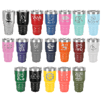 30oz Polar Camel Ringneck Tumblers with Clear Lid