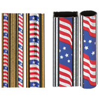 Amercian Flag Trophy Columns