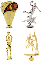 Basketball Trophy Figures