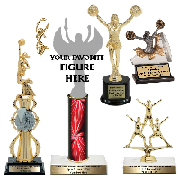 Cheerleading Trophies and Awards