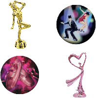 Dance Trophy Parts