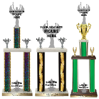 Custom design Trophie competition prize medalAll parts LEGO Trophy Kit 