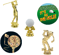 Golf Trophy Parts