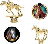 Horse Equestrian Trophy Parts