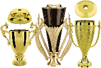 Trophy Cups and Lids