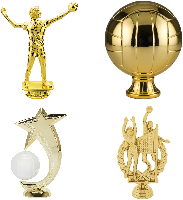 Volleyball Trophy Figures