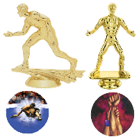 Wrestling Trophy Parts