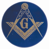 Freemason 2" Mylar Trophy Insert