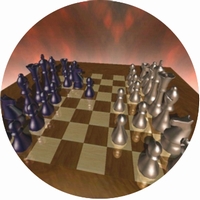 2" Chess Photo Trophy Insert