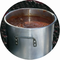 2" Chili Pot Photo Trophy Insert