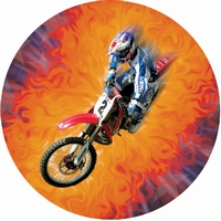 2" Motocross Photo Trophy Insert