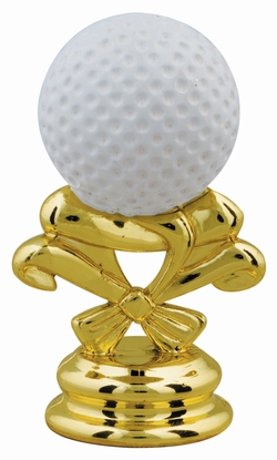 2 5/8" Color Golf Ball Trophy Trim Piece
