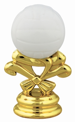 2 5/8" Color Volleyball Trophy Trim Piece