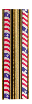 Rectangular American Flag Trophy Column - Cut to Length