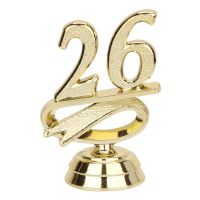 2 1/2" Gold "26" Year Date Trophy Trim Piece