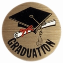 Graduation 2" Mylar Trophy Insert