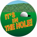 2" 3D Motion Trophy Insert - Golf