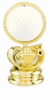 2 3/4" Golf Spinning Trophy Trim Piece