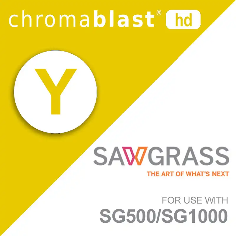SG500/SG1000 ChromaBlast UHD Ink Cartridge - Yellow