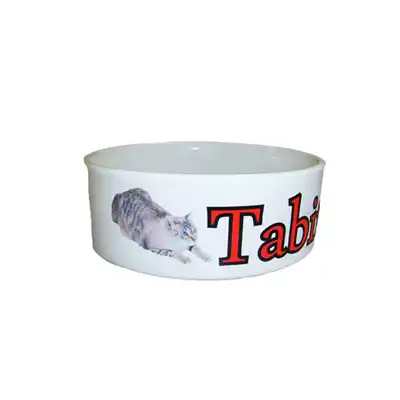 Sublimation Blank Ceramic Pet Bowl - Small