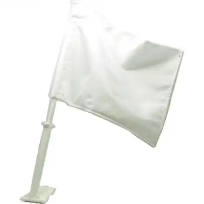 DyeTrans Sublimation Blank Flag - 11.5" x 14.5" Double-Ply w/Pole