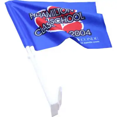 DyeTrans Sublimation Blank Flag - 11" x 14.5" Single-Ply w/Pole