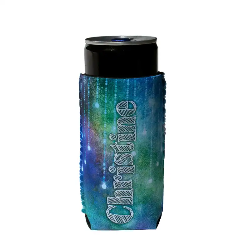 DyeTrans Sublimation Blank Neoprene Slip-On Hugger for Slim Cans & Aluminum Bottles - 16oz