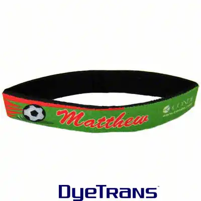 DyeTrans Neoprene Sublimation Blank Wrist Band - Large