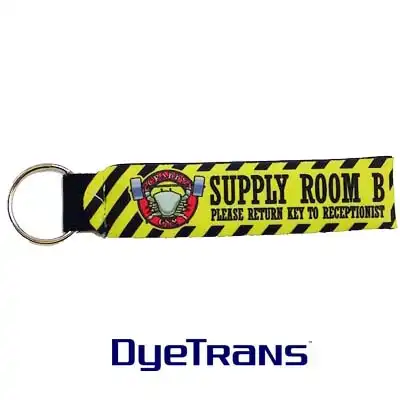 DyeTrans Neoprene Sublimation Blank Wrist Key Fob