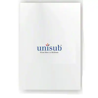 Unisub Sublimation Blank Aluminum Sheet Stock - 49" x 97" Gloss White
